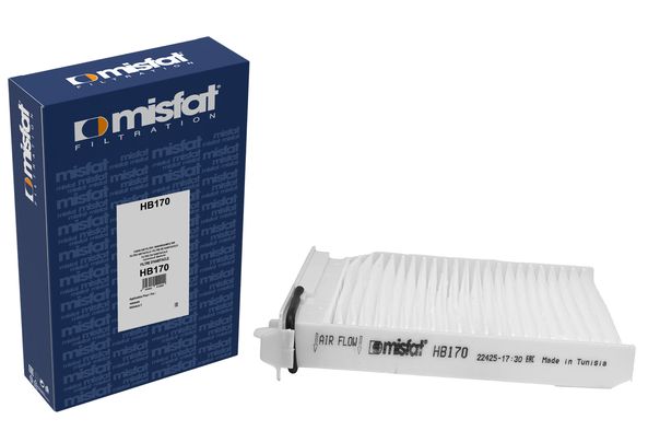 Filtro de habitáculo MISFAT FILTRATION ref. HB170